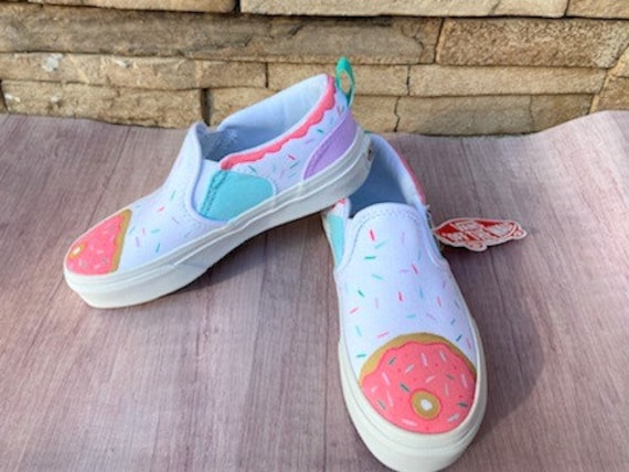 Schoenen Meisjesschoenen Sneakers & Sportschoenen Kinderen Donut Vans 