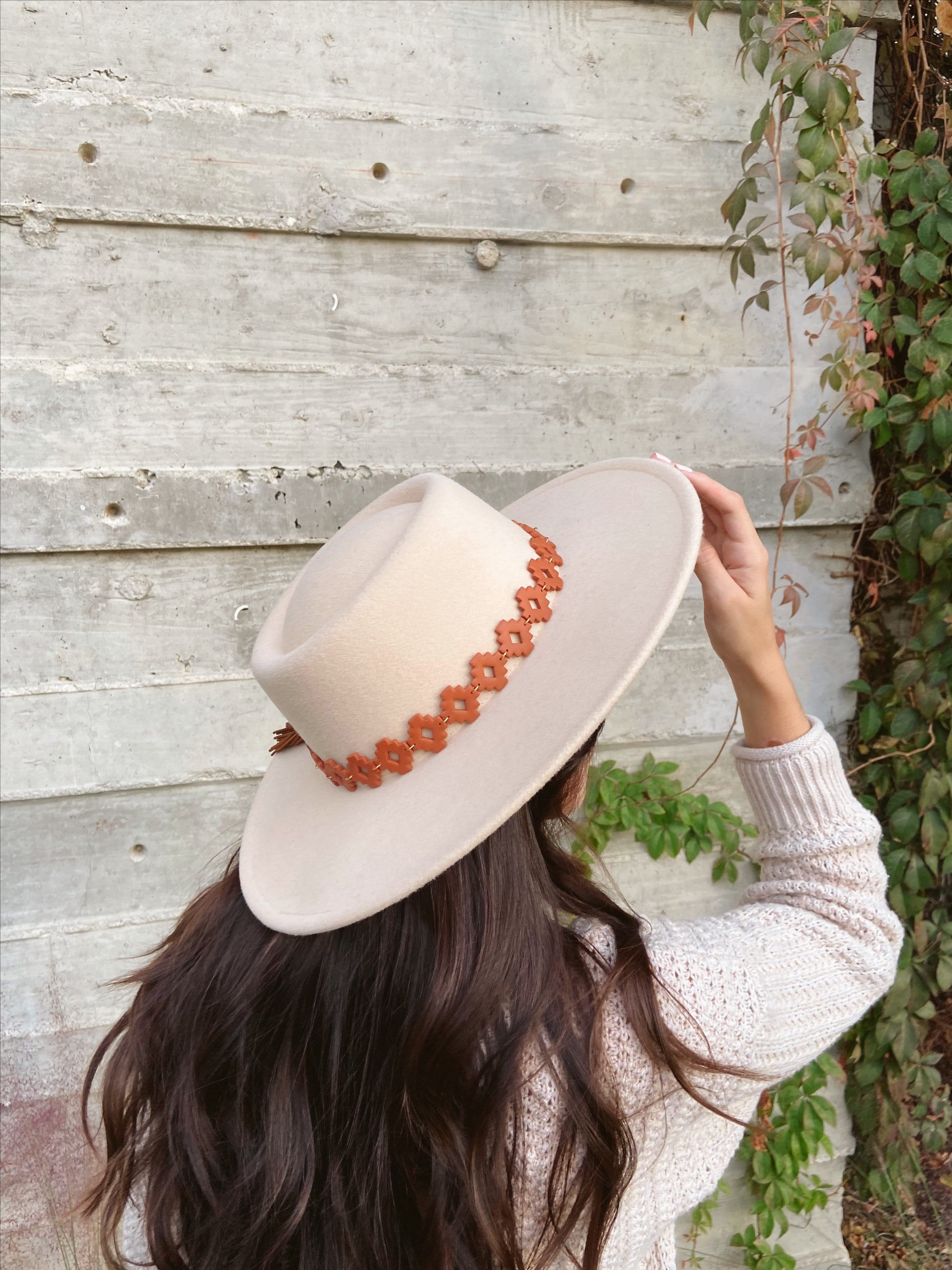 Acacia Hat Band | Terracotta - Etsy