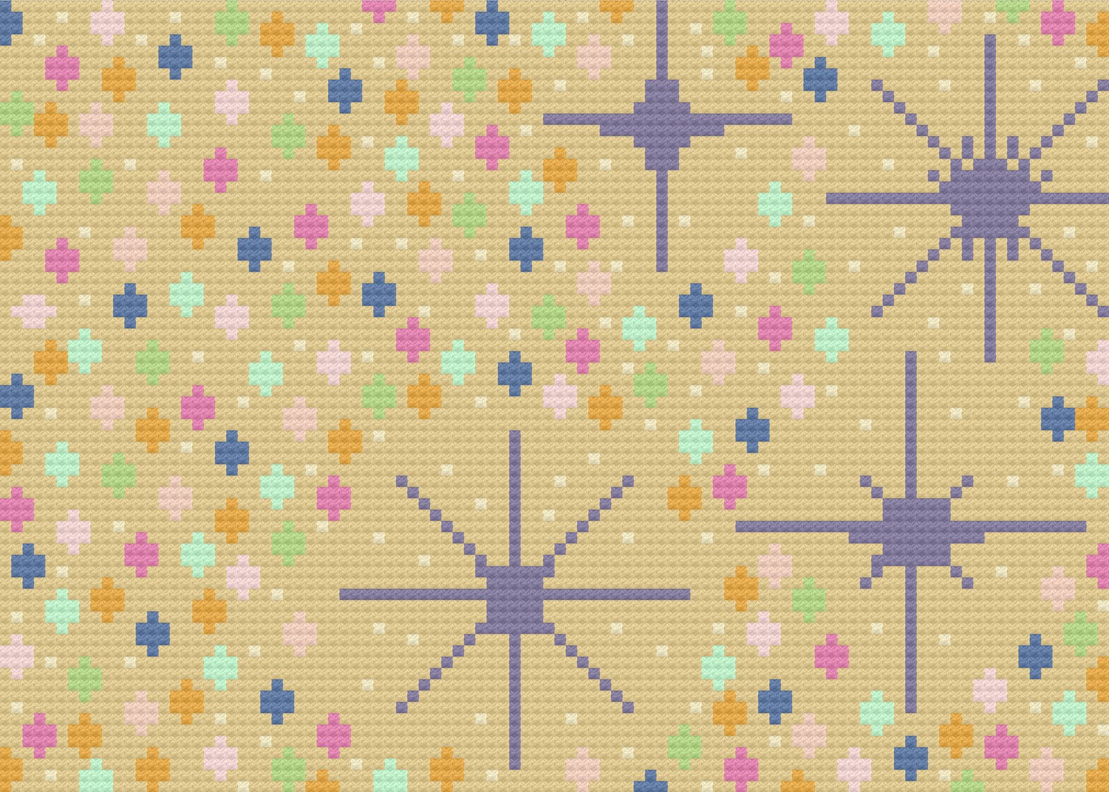 Sparkle Cross Stitch Pattern PDF Holiday Cross Stitch Etsy