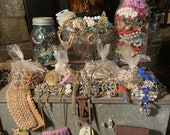 Monet, Sarah Coventry, Trifari and Signed Items Included -Vintage to Now 2-3 LBS Large Wearable Jewelry Lot