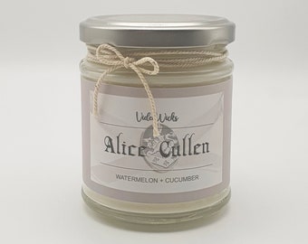 Alice Cullen | 7oz Soy Fandom Candle.