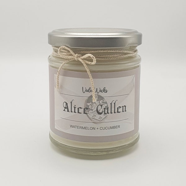 Alice Cullen | 7oz Soy Fandom Candle.