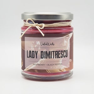 Lady Dimitrescu | 7oz Soy Fandom Candle