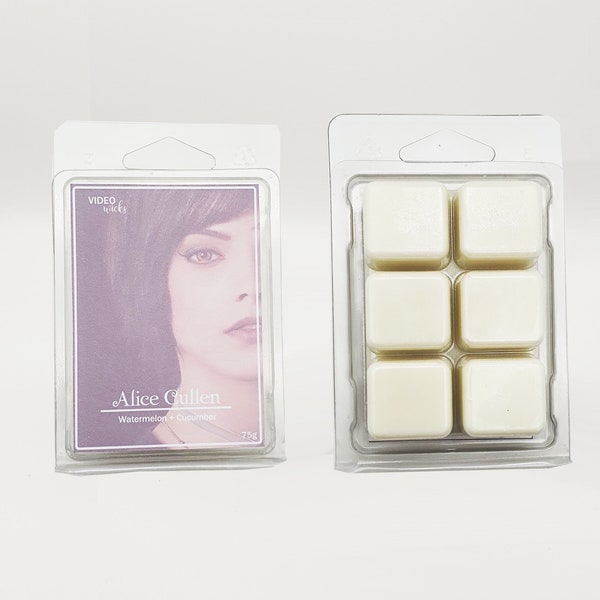 Alice Cullen | 75g Fandom Wax Melt Clamshell. Watermelon & Cucumber