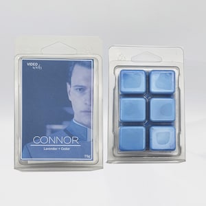 Connor | 75g Fandom Wax Melt Clamshell.