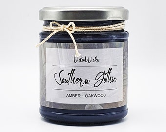 Southern Gothic | Bookish genre candle. 7oz Soy natural wax.
