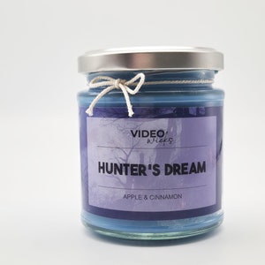 Hunter&#39;s Dream / Bloodborne / Vela de soja Fandom de 7 oz / Canela, manzana.