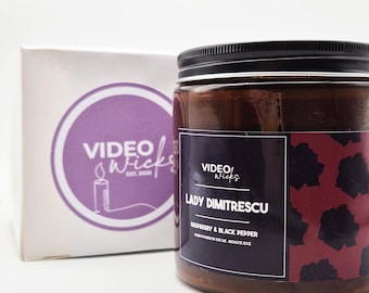 Velas grandes de Resident Evil / 15,5 oz/450 g / Caja decorativa incluida / Regalos para nerds.