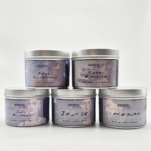 Little box of Punks | 5 4oz Soy Candles | Cyberpunk | Takemura, Johnny Silverhand, Jackie,
