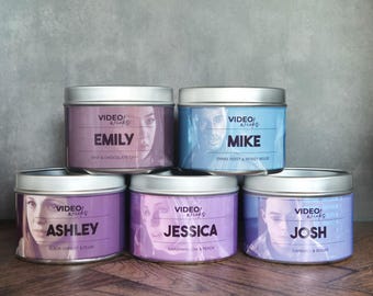 Until Dawn Soy Candle Set: Ashley, Emily, Mike, Josh, Jessica