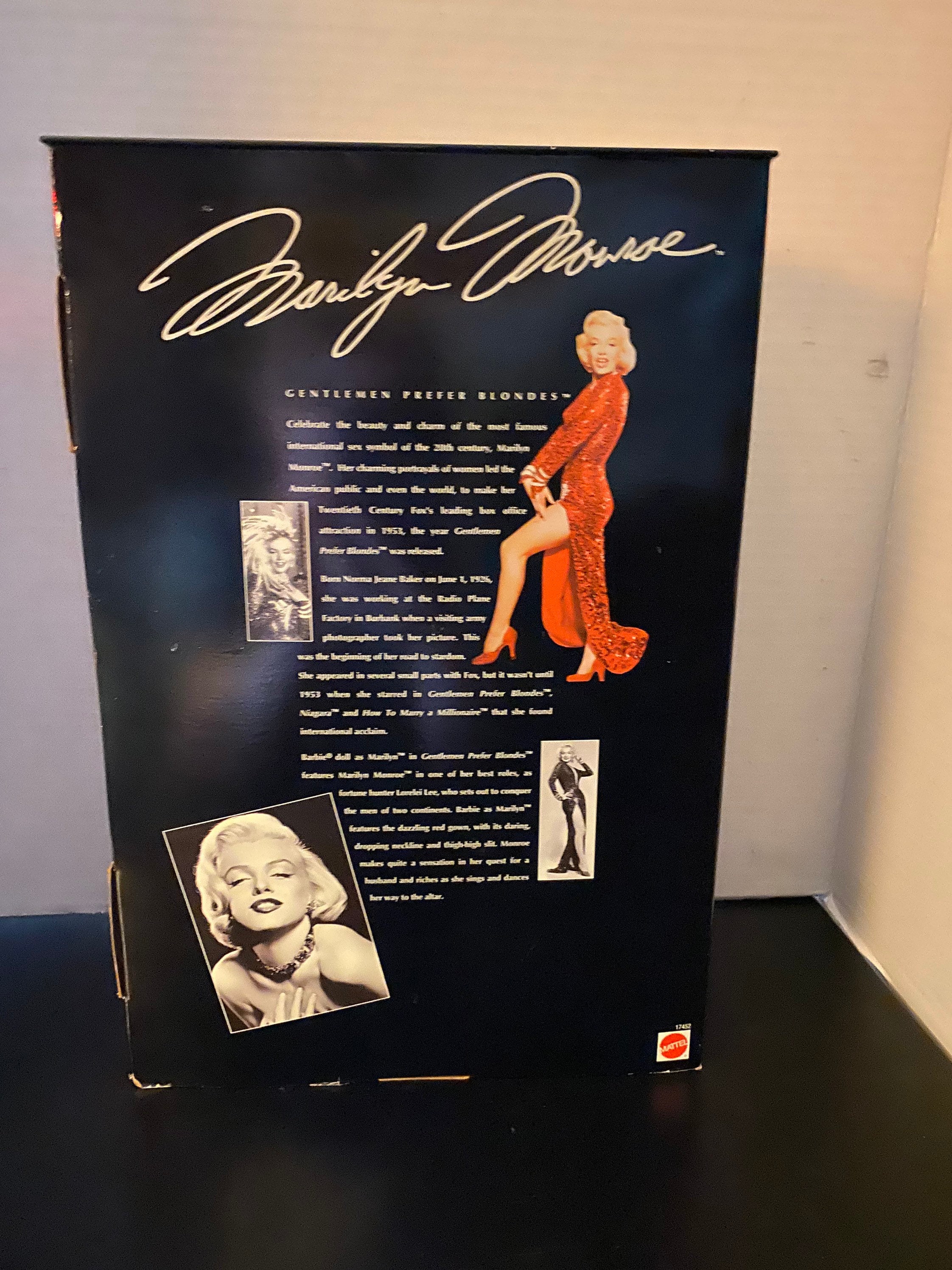 Barbie as Marilyn 1997 Hollywood Legends Collection - Etsy