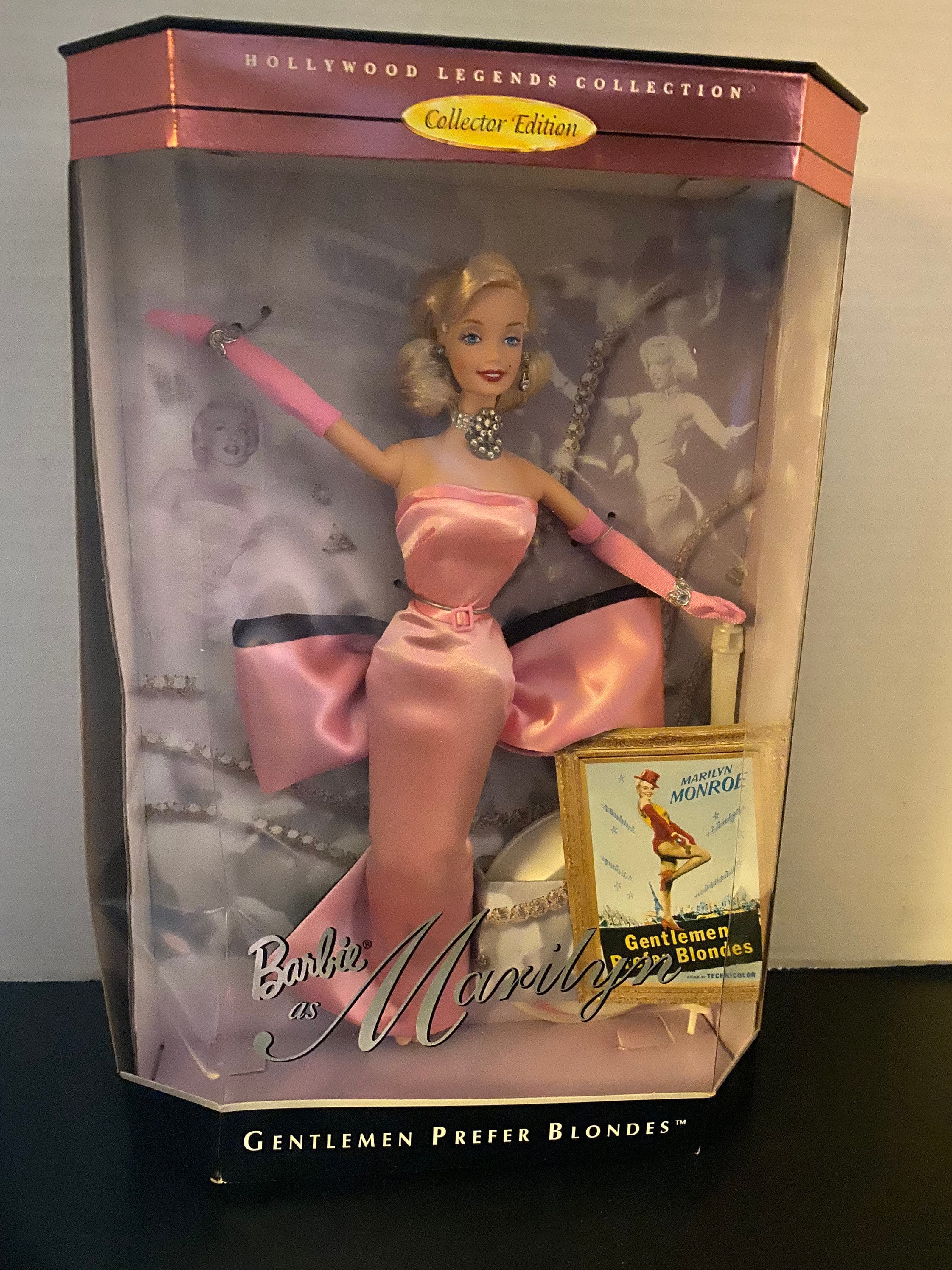Barbie as Marilyn Hollywoid Legends Collection 1997 - Etsy