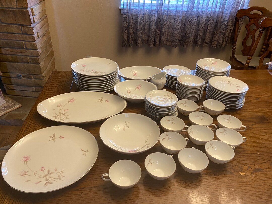 Amcrest Dawn Rose Fine China Made in Japan Etsy