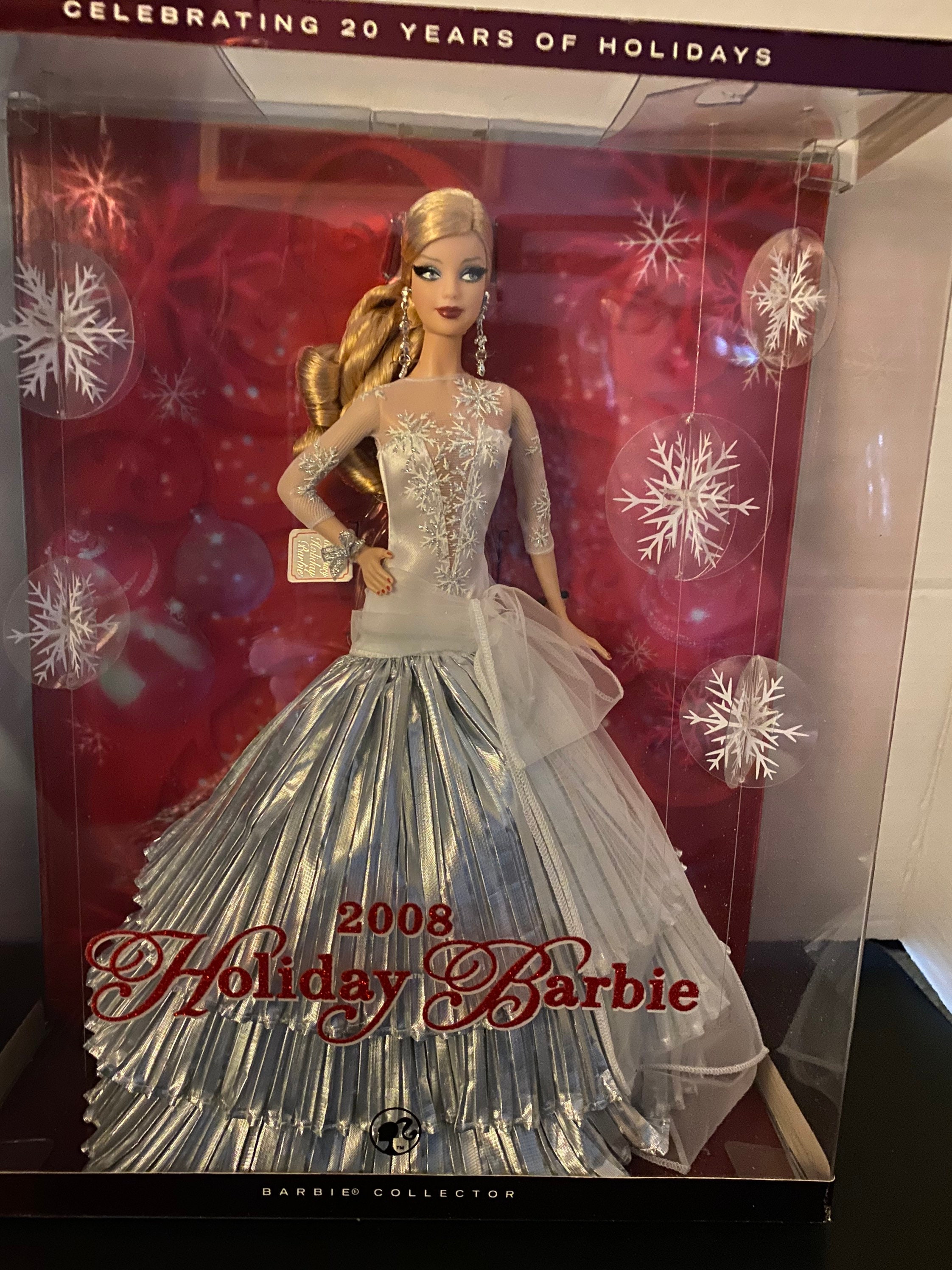 Mattel - Poupée - Barbie Collector Joyeux Noel 2008