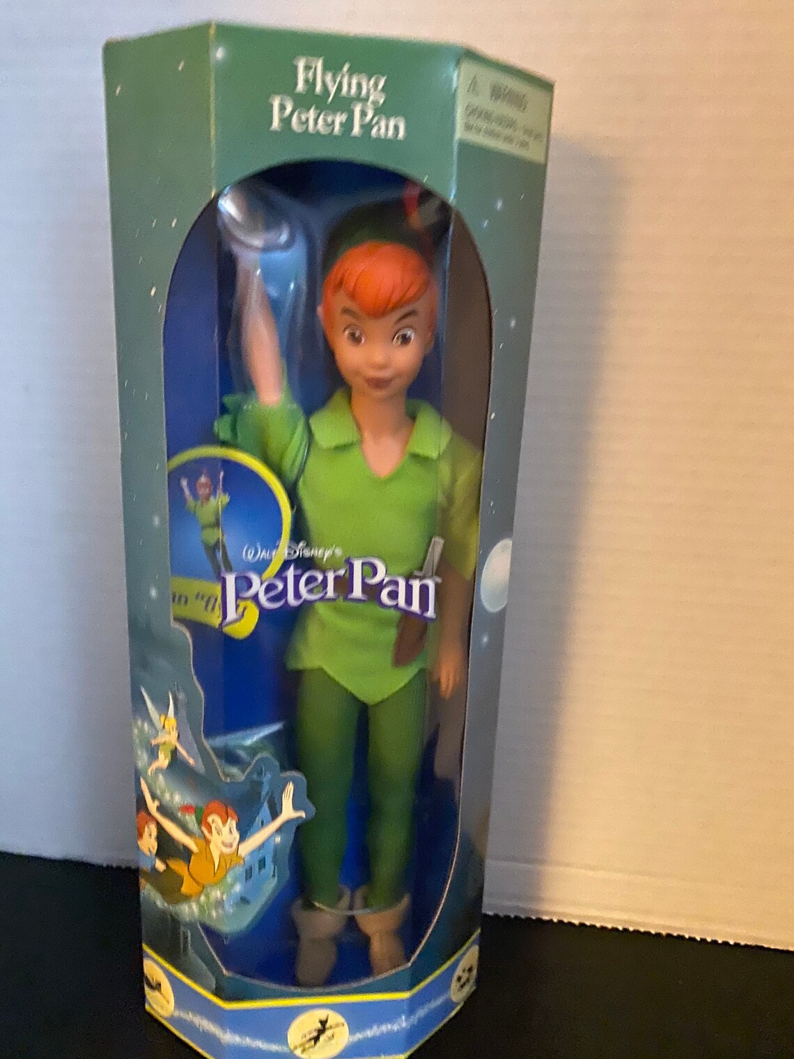 Walt Disney Flying Peter Pan Doll 1993 Etsy