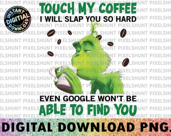 Download Grinch Coffee Svg Etsy