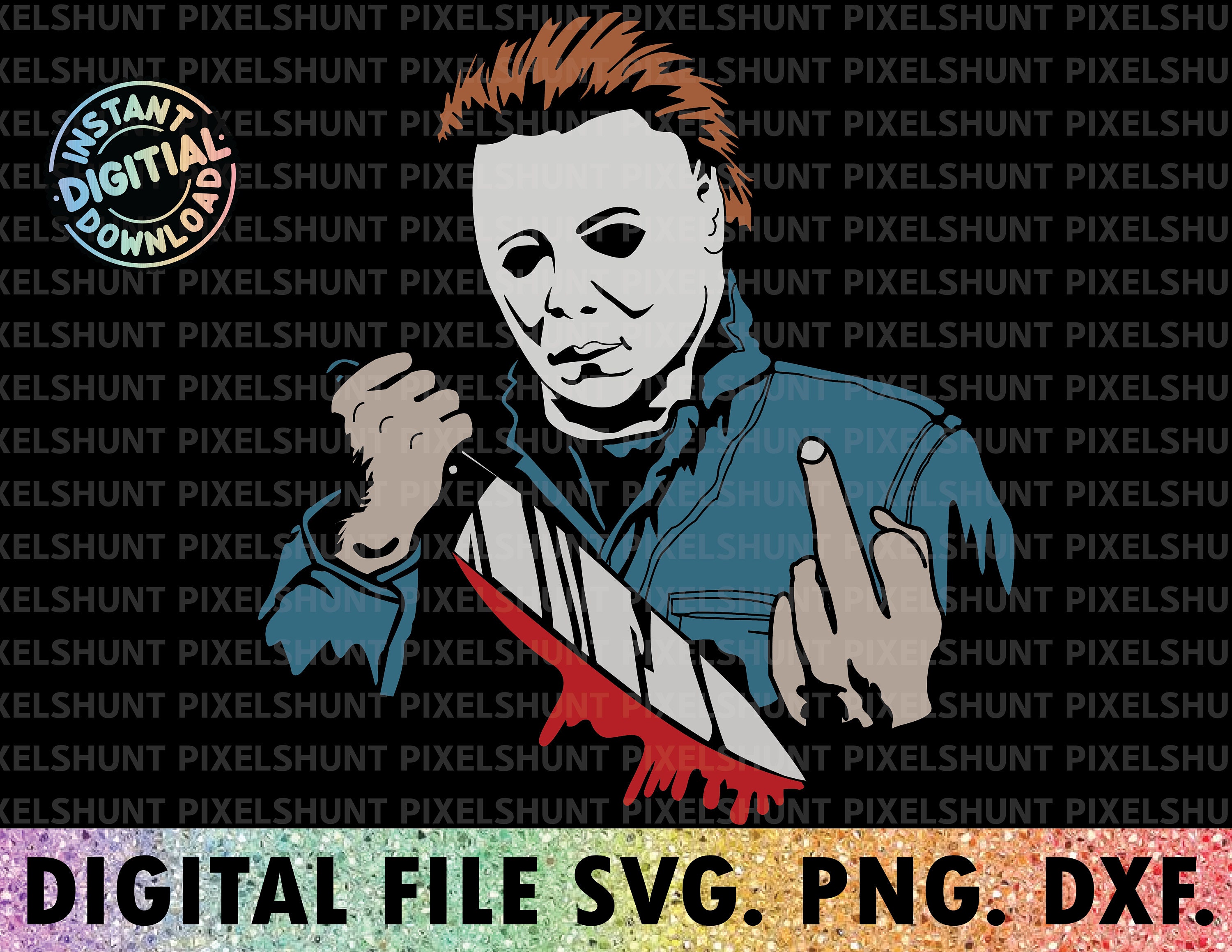Cricut Michael Myers SVG Halloween Svg Michael Myers | Etsy