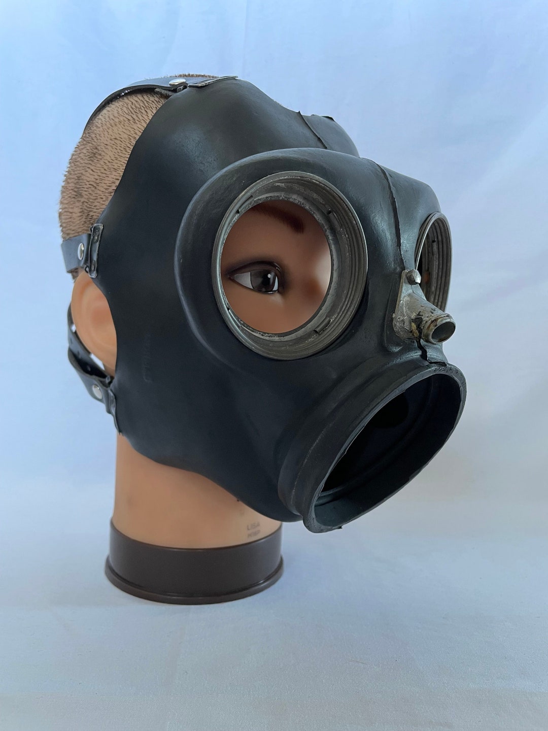 Slipknot Sid Wilson BCD Gas Mask With Leather Strapping Etsy