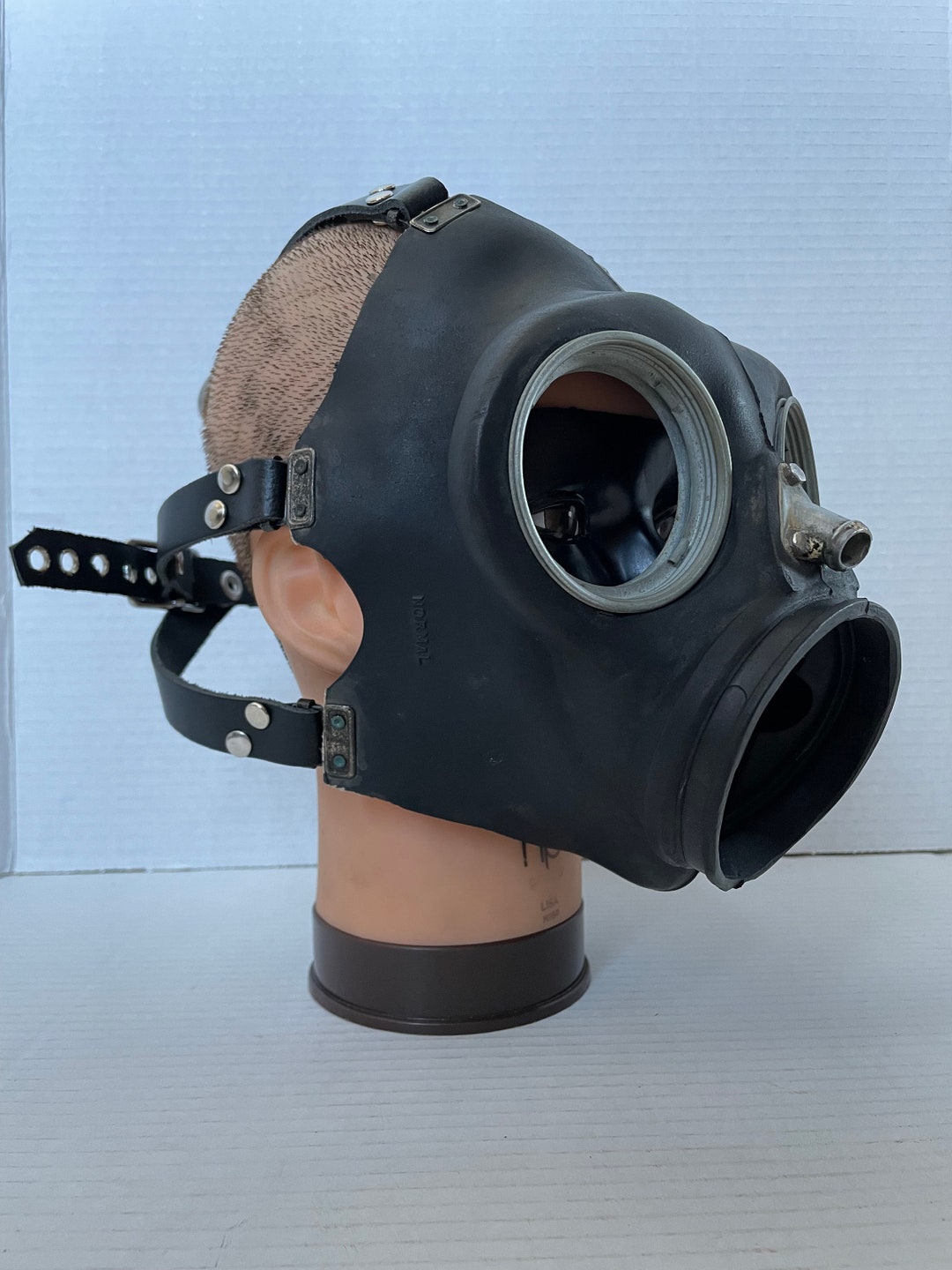 Slipknot Sid Wilson BCD Gas Mask Authentic Heavy Duty Leather - Etsy ...