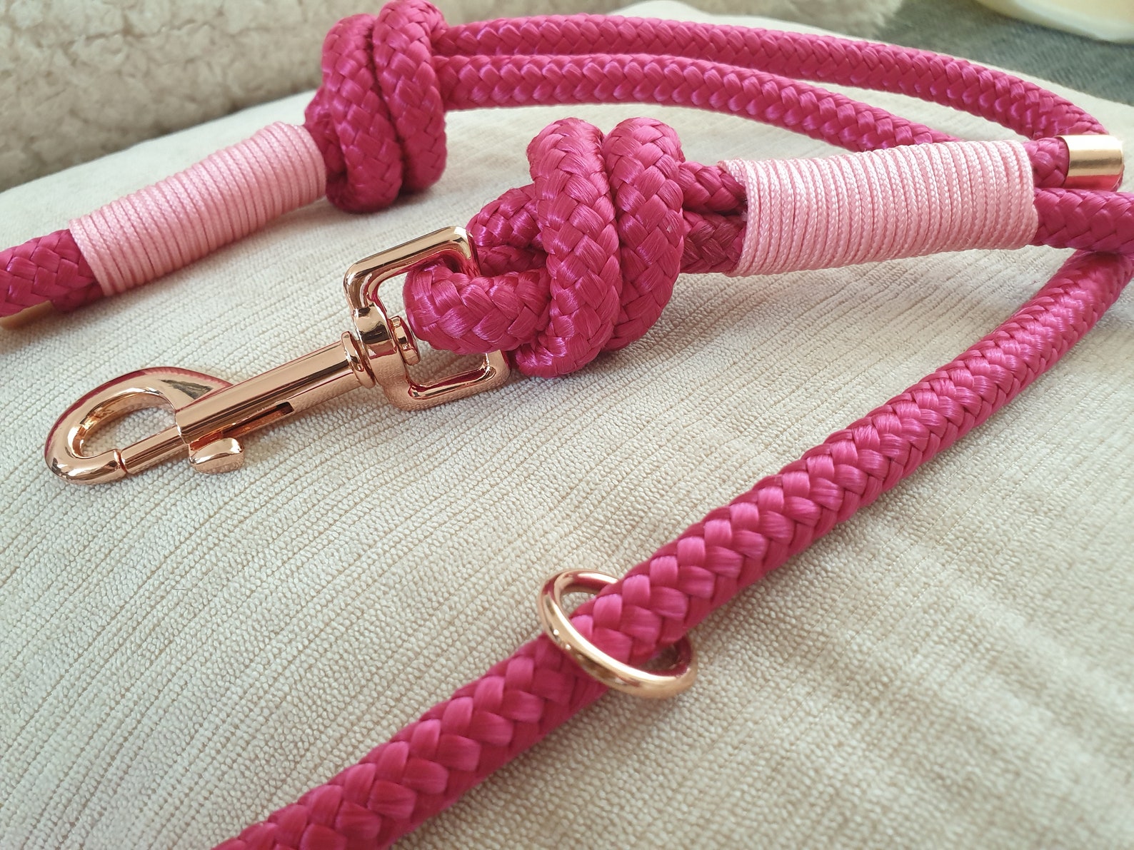 Rope Clip & Slip Dog Lead Etsy