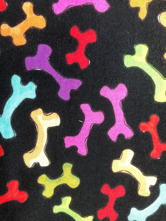 Dog Bone Fabric free Shipping Etsy