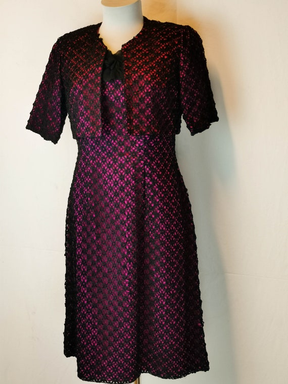 Vintage dress with bolero