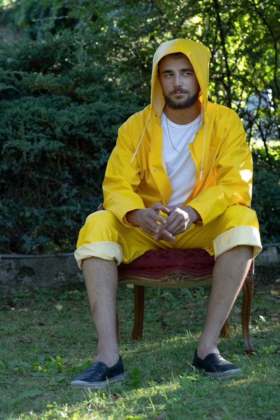Vintage Overall Yellow 2 Piece