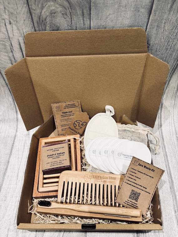 Zero Waste Gift Box | Eco Friendly Gift | Bathroom Box | Plastic Free | Vegan Gift | Zero Waste Gifts | Birthday Gift | Vegan Christmas Gift