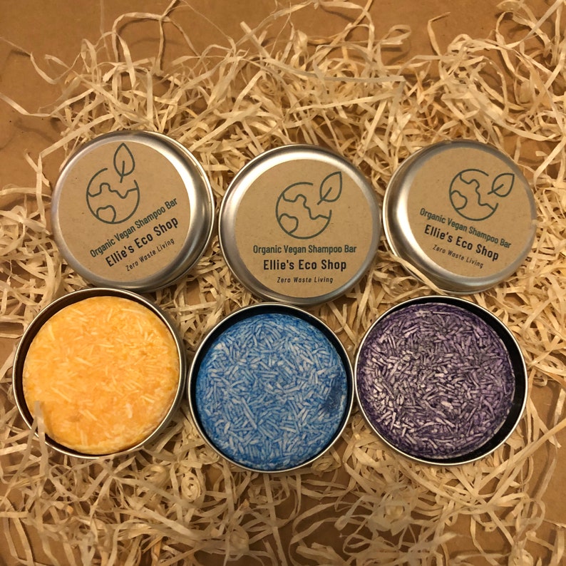Eco Friendly Shampoo Bar 60g Organic Vegan Zero Waste Etsy
