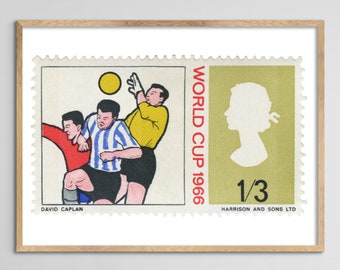 England WM '66 Stempel Print
