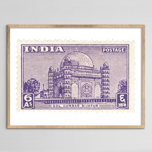 India Gol Gumbad Bijapur StempelDruck (1951)