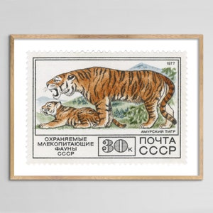 UdSSR Tigerstempel Druck
