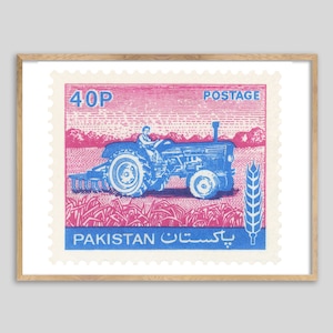 Pakistan Traktor Stempel Druck