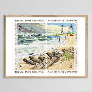 USA Cape Hatteras StempelDruck