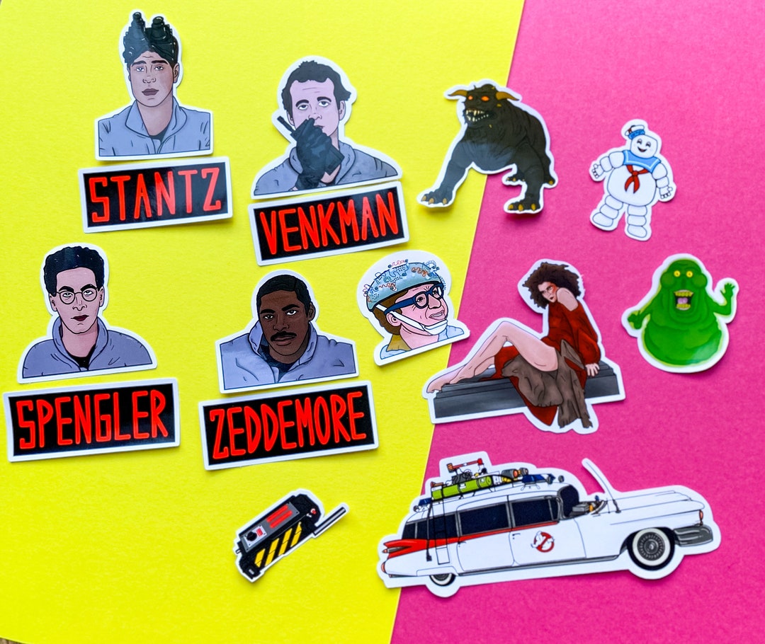 Ghostbusters Mega Pack Movie Sticker Pack 15 Gloss or Matte Stickers ...