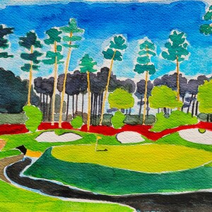 Augusta, 13th Hole