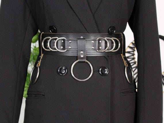 Gothic Festival Waist Belt, O Ring Corset Belt for Women  display picture 1