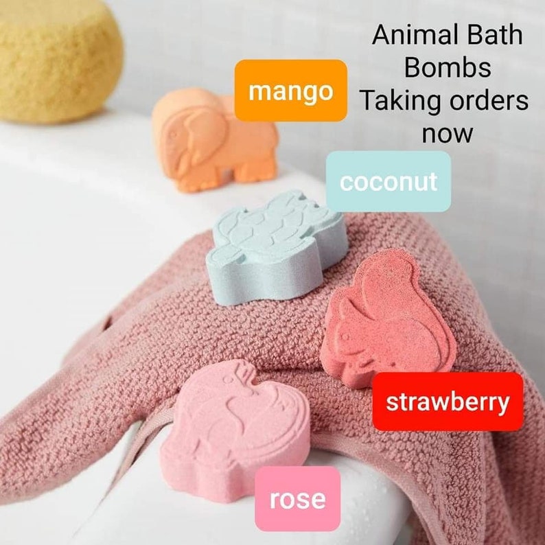 Mixed Body Shop Bath Bomb Gift Box Bath Bomb Hamper Animal Etsy