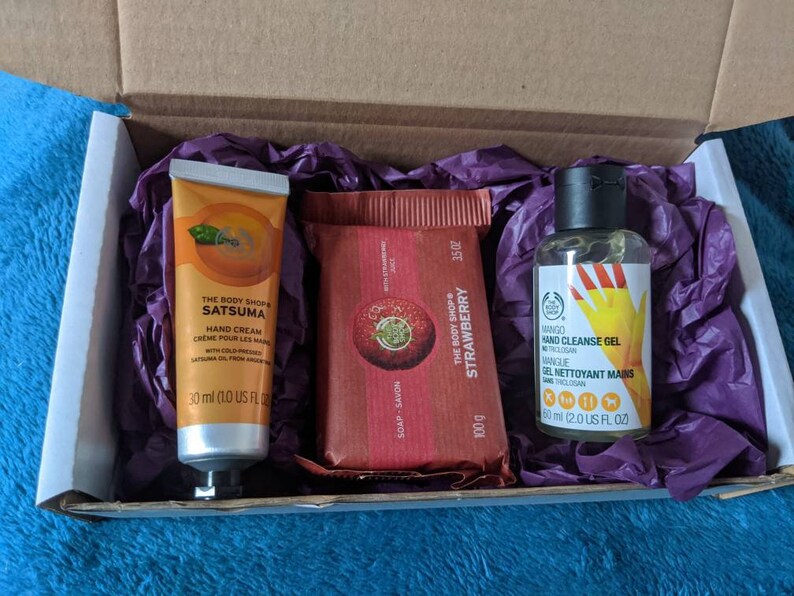 Body Shop Hand Care Mystery Box. Soap Hand Cream and Etsy