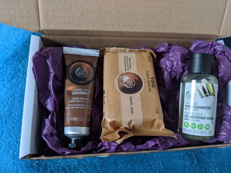 Body Shop Hand Care Mystery Box. Soap Hand Cream and Etsy