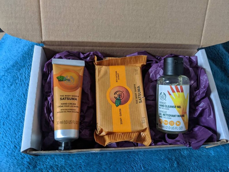 Body Shop Hand Care Mystery Box. Soap Hand Cream and Etsy