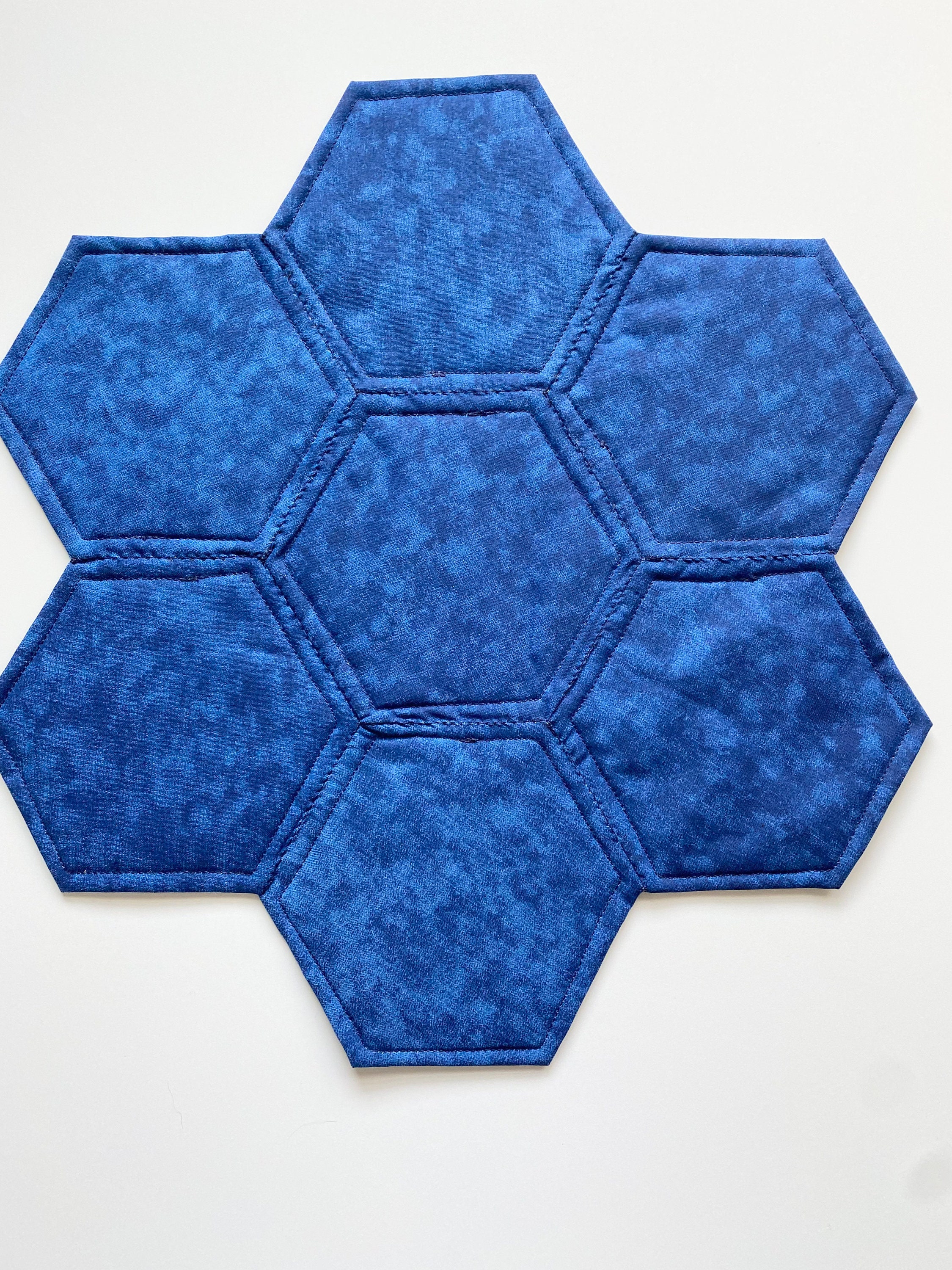 Quilted Patriotic Table Topper: Red, White & Blue Star Centerpiece - Etsy