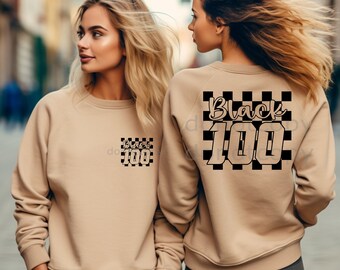 CUSTOM RACING sweatshirt, Front and back, racing, moto shirt, motocross racing, dirt track racing, racing sweater, go kart racing, moto mom