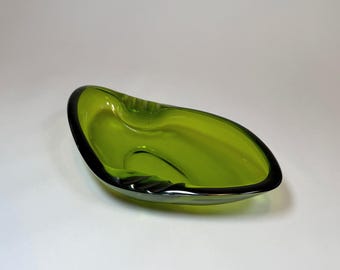 MCM Glass Ashtray / Trinket Dish