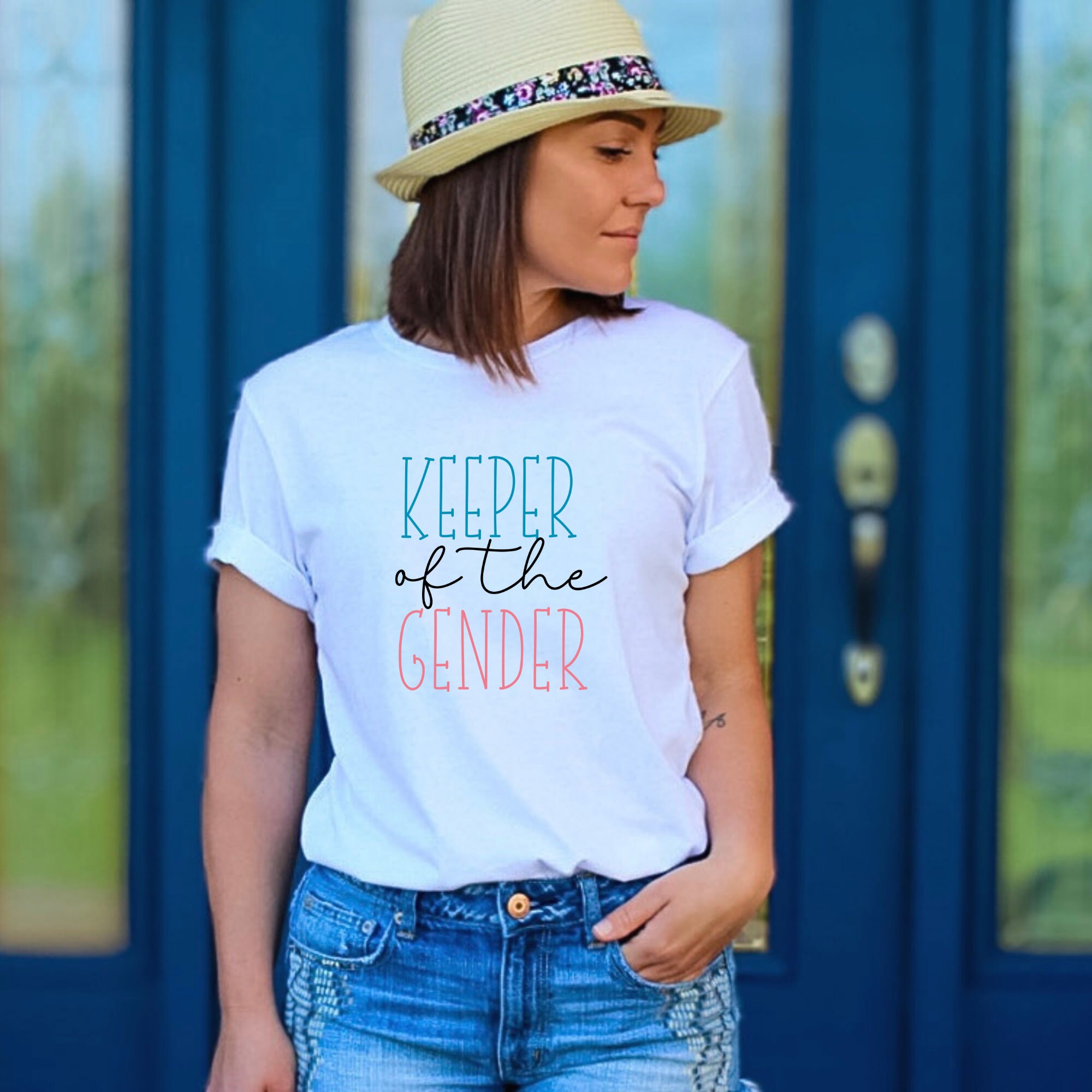 Embroidered Keeper Of The Gender Long Sleeve Shirt main image 1