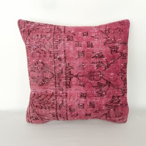 Antique Pillow Cover 20x20, Throw Pillow, Ethnic Kilim Pillow, Decorative Pillow, Vintage Pillow, Kilim Cushion Cover, Handwoven Pillow