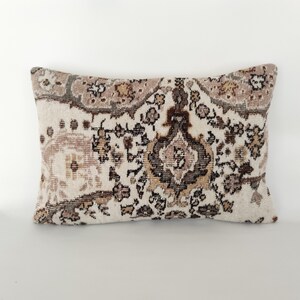Antique Pillow Cover 16x24, Home Decor, Decorative Pillow For Couch, Ethnic Pillow, Vintage Pillow, Kilim Cushion Cover, Farmhouse Pillow