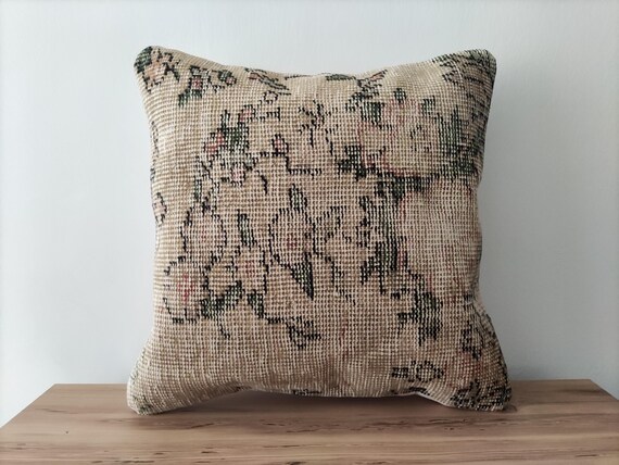 Throw Pillows For Couch, Pillow Covers 20x20, Boho Pillow, Vintage Pillow Cover, Antique Pillow, Kilim Pillow, Turkish Pillow, Sofa Cushion