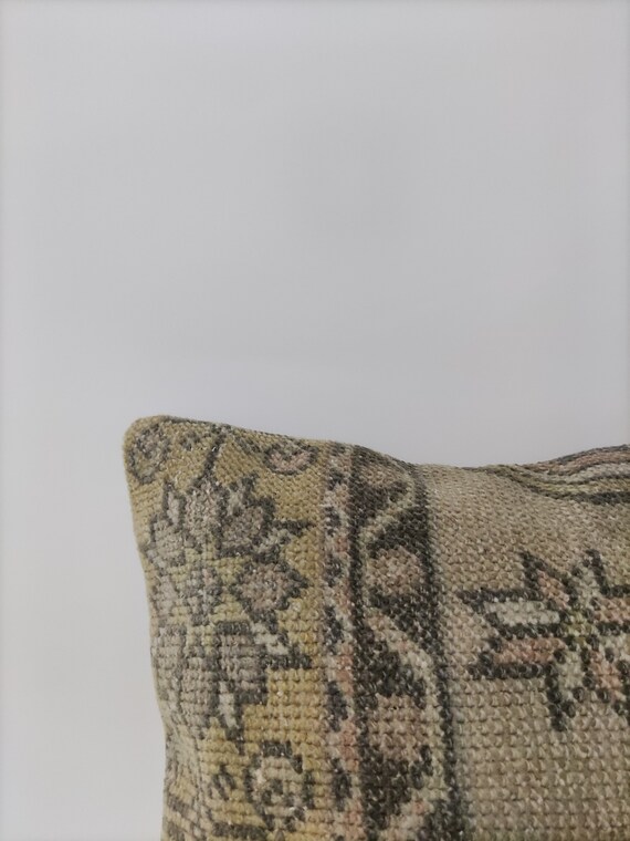 ヴィンテージキリム枕カバー 18x18、手織りトルコクッション - Etsy 日本