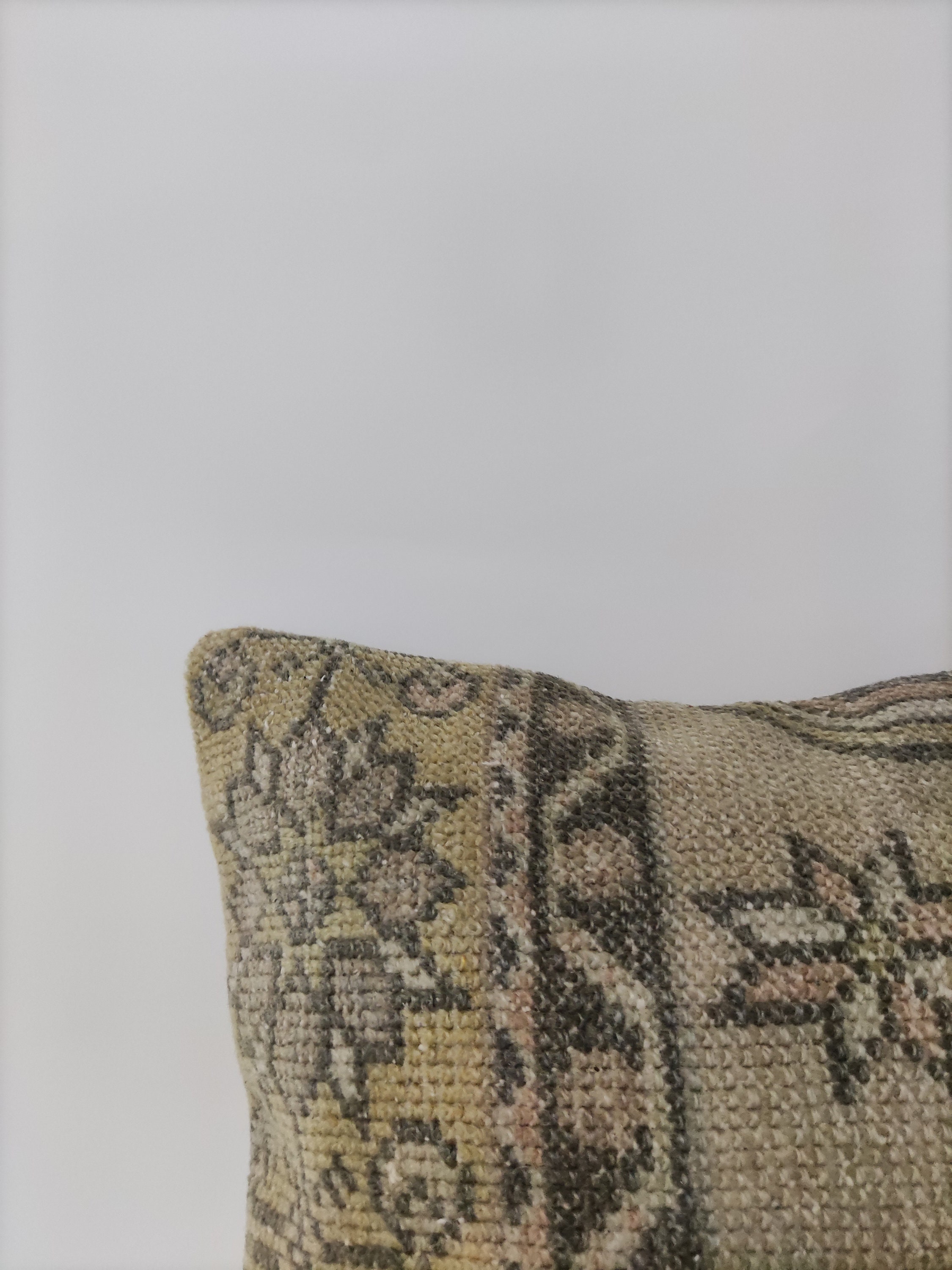 ヴィンテージキリム枕カバー 18x18、手織りトルコクッション - Etsy 日本